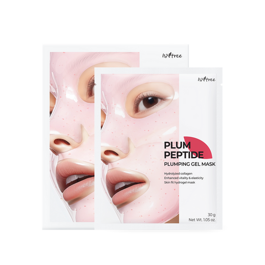 [Isntree] Plum Peptide Plumping Gel Mask 30g*4ea-Luxiface.com