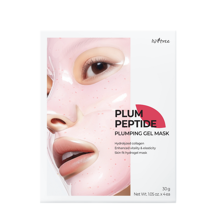 [Isntree] Plum Peptide Plumping Gel Mask 30g*4ea-Luxiface.com