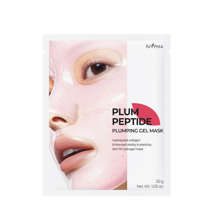 [Isntree] Plum Peptide Plumping Gel Mask 30g*4ea-Luxiface.com