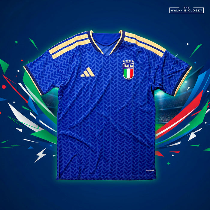 ADIDAS ITALIA 2026 FIFA WORLD CUP HOME SLIM FIT MENS SOCCER JERSEY