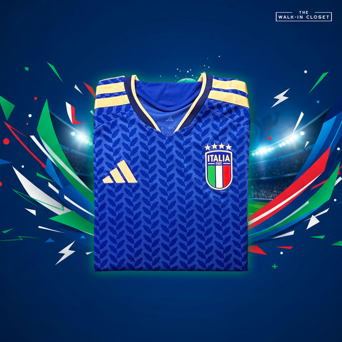 ADIDAS ITALIA 2026 FIFA WORLD CUP HOME SLIM FIT MENS SOCCER JERSEY