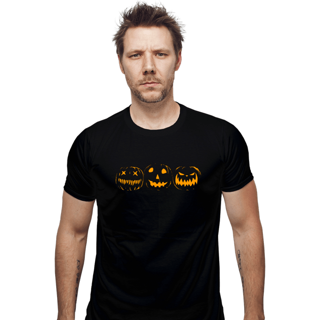 Shirts Fitted Shirts, Mens / Small / Black Jack O Lanterns