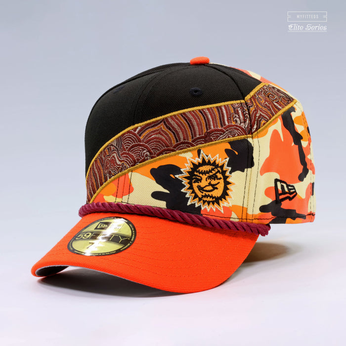 JACKSONVILLE SUNS ELITE SERIES BANPRESTO NAURTO SHIPPUDEN ANIME 20TH ANNIVERSARY INSPIRED NEW ERA CAP