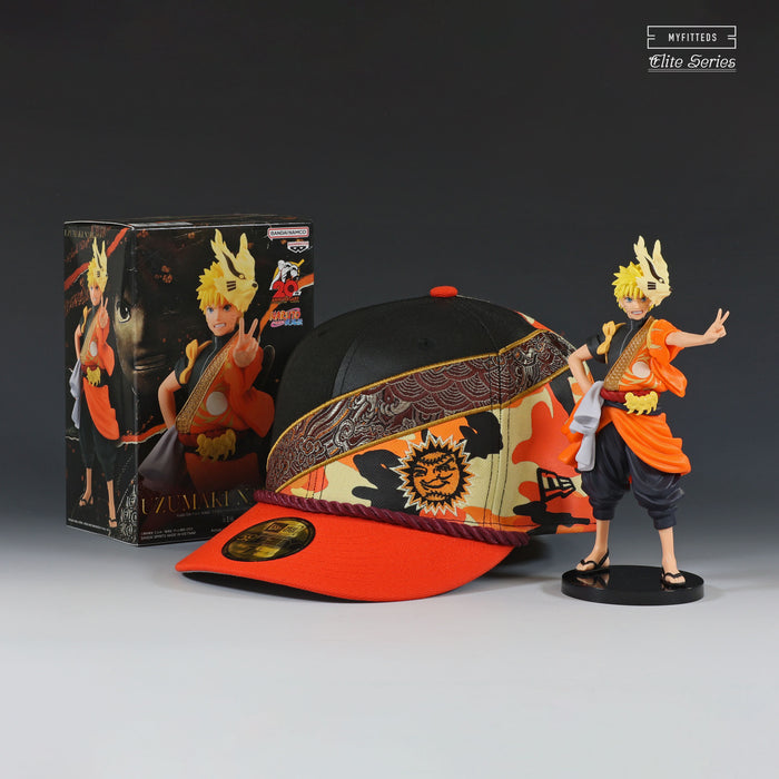 JACKSONVILLE SUNS ELITE SERIES BANPRESTO NAURTO SHIPPUDEN ANIME 20TH ANNIVERSARY INSPIRED NEW ERA CAP