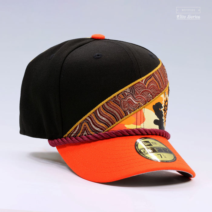 JACKSONVILLE SUNS ELITE SERIES BANPRESTO NAURTO SHIPPUDEN ANIME 20TH ANNIVERSARY INSPIRED NEW ERA CAP