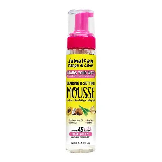 Jamaican Mango & Lime Braiding & Setting Mousse 237ml