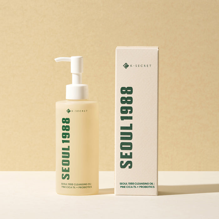 K-SECRET Seoul 1988 Cleansing Oil : Pine Cica 1% + Probiotics