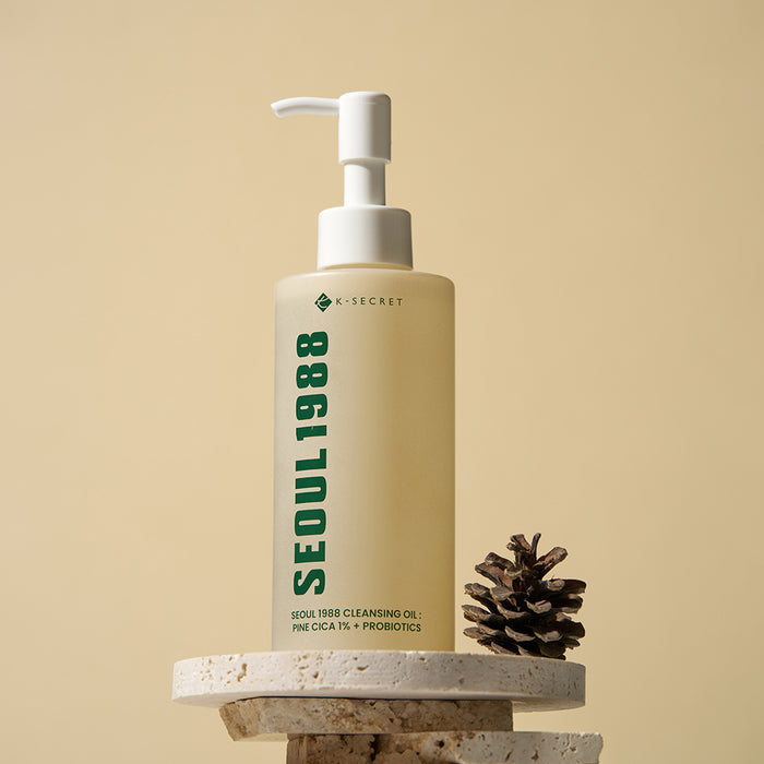 K-SECRET Seoul 1988 Cleansing Oil : Pine Cica 1% + Probiotics