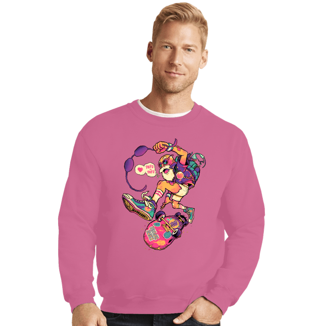 Crewneck Sweater, Unisex / Small / Azalea