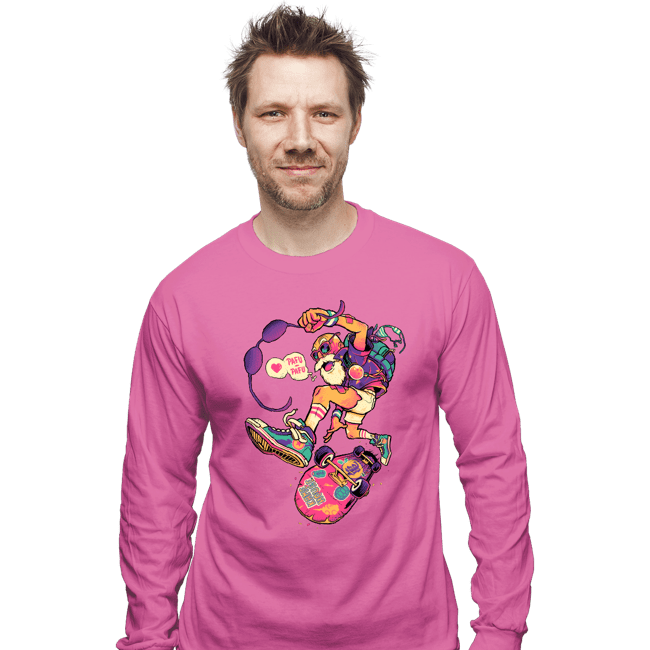 Long Sleeve Shirts, Unisex / Small / Azalea
