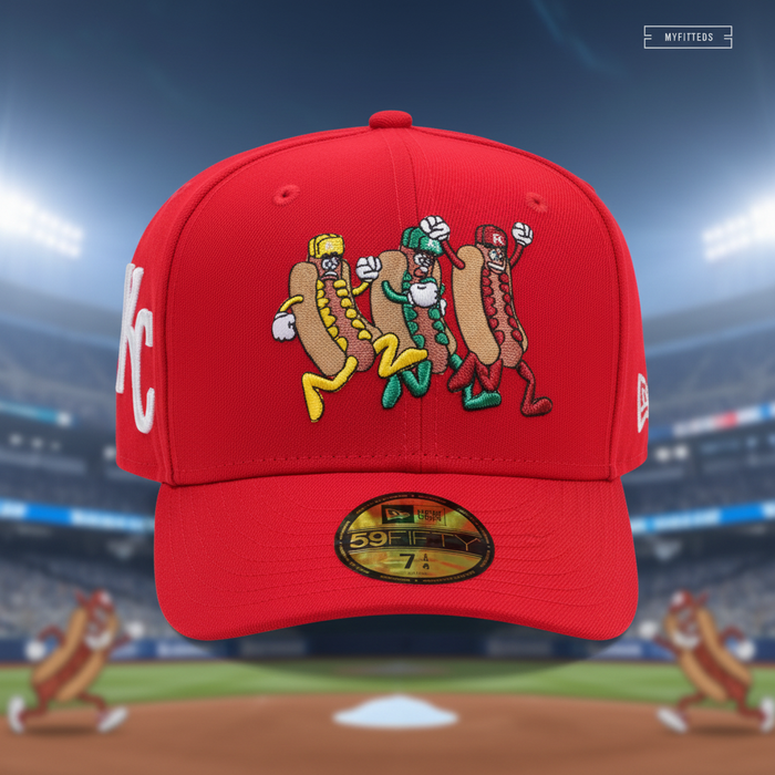 Kauffman Stadium Hot Dog Derby Cap
