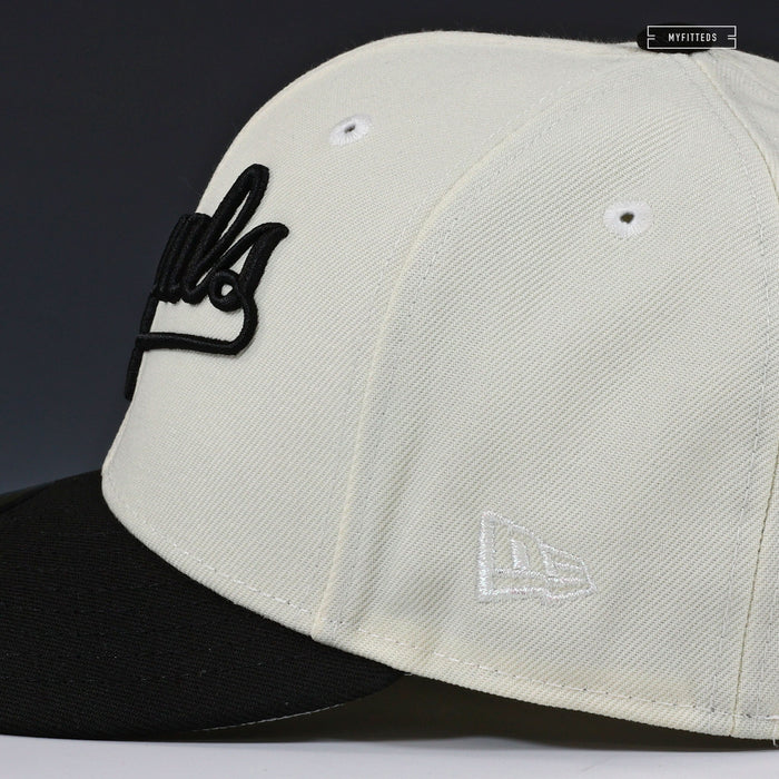 KANSAS CITY ROYALS RAISED ROYAL MR. MEN / MR. RUDE INSPIRED NEW ERA FITTED CAP