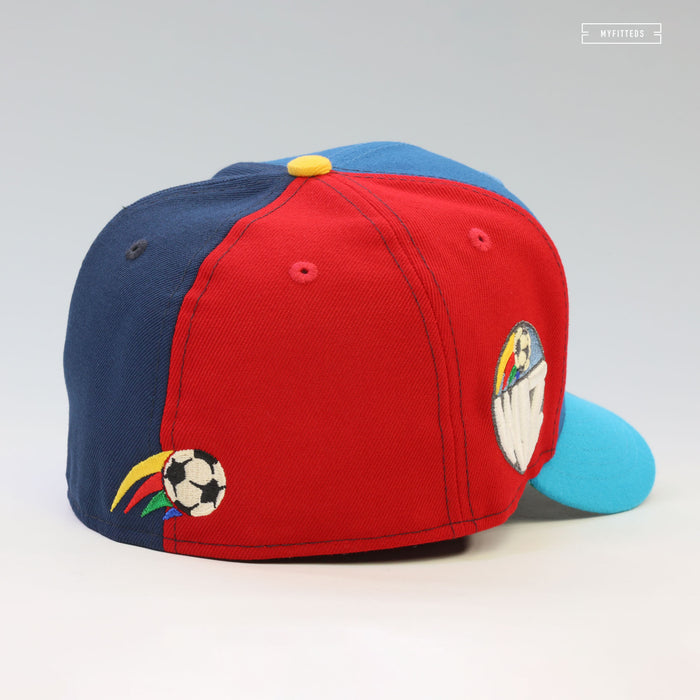KANSAS CITY WIZARDS THE WIZ 1996 MLS INAUGURAL SEASON RETRO NEW ERA FITTED CAP