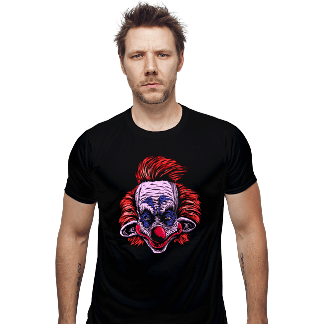 Shirts Fitted Shirts, Mens / Small / Black Killer Klown