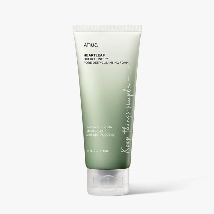 [Anua] Heartleaf Quercetinol Pore Deep Cleansing Foam 150ML-Luxiface.com
