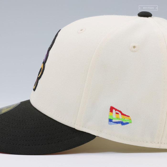 LAS VEGAS AVIATORS 40TH ANNIVERSARY GIZMO DUCK INSPIRED NEW ERA FITTED CAP