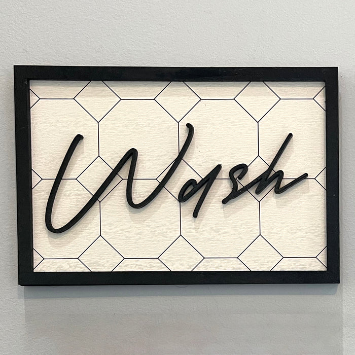 Laundry Room Signs (set of 4)