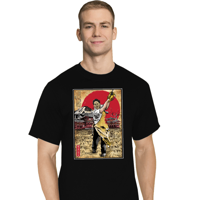Daily_Deal_Shirts T-Shirts, Tall / Large / Black Leatherface In Japan