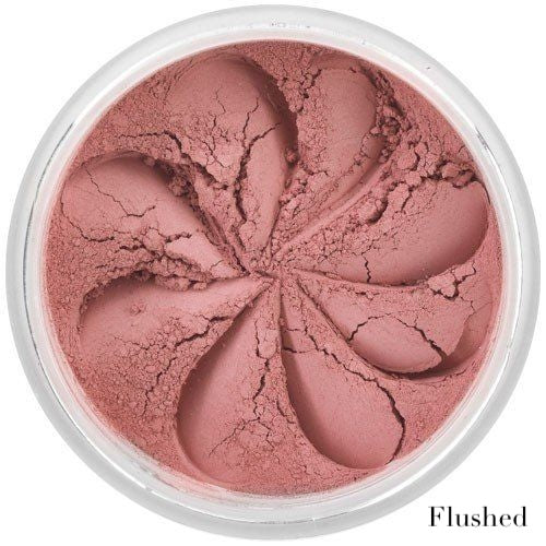 Flushed - deep, dusky rose pink