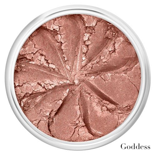 Goddess - coral pink, golden shimmer