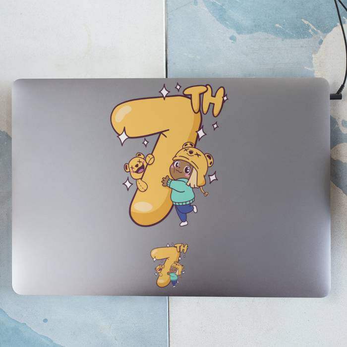 Limited Edition 7 Year Sticker