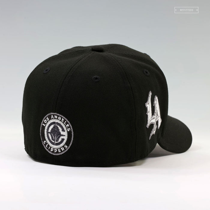 LOS ANGELES CLIPPERS OLDE ENGLISH GRAND THEFT AUTO INSPIRED NEW ERA FITTED CAP