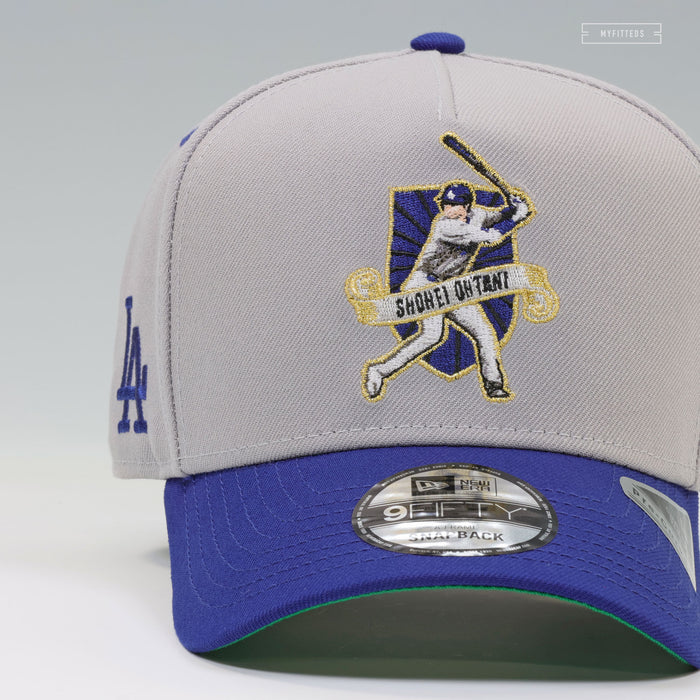 LOS ANGELES DODGERS #17 SHOHEI OHTANI LEGENDARY PLAYERS A-FRAME 9FIFTY NEW ERA SNAPBACK