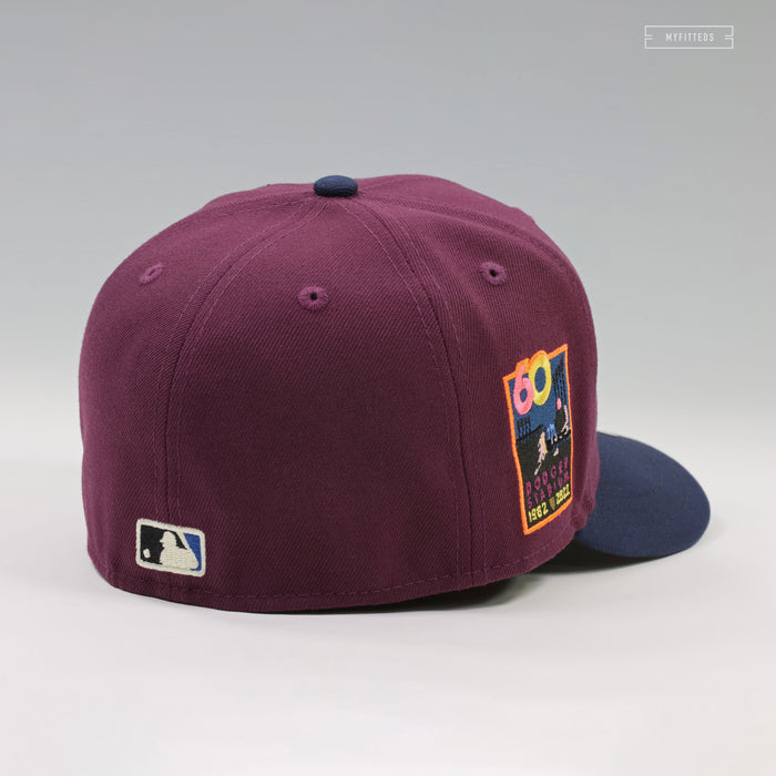LOS ANGELES DODGERS 60TH ANNIVERSARY 2026 FIFA™ WORLD CUP POSTER INSPIRED NEW ERA FITTED CAP