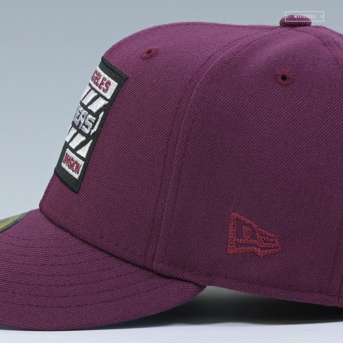 LOS ANGELES DODGERS HOLLYWOOD CHRONICLES 1984 OLYMPIC BASEBALL AUBERGINE NEW ERA CAP