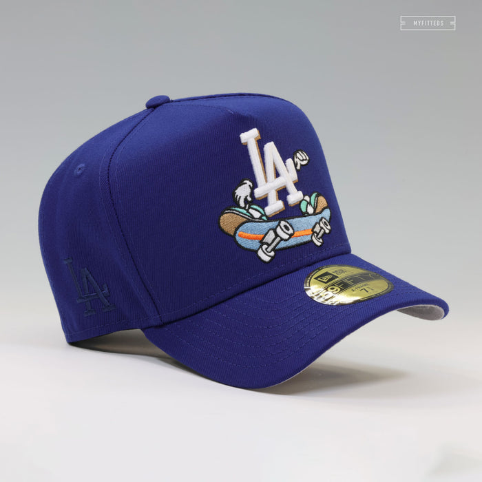LOS ANGELES DODGERS SKATEBOARDING LA DODGER NEW ERA A-FRAME 59FIFTY FITTED CAP