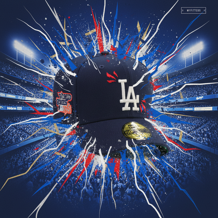 Abstract Thunderous Cheer at Dodger Stadium