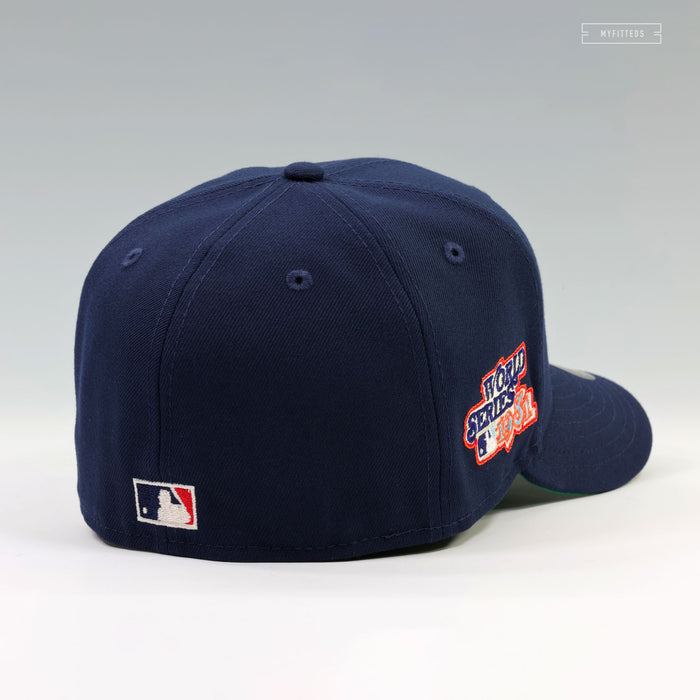 LOS ANGELES DODGERS THUNDEROUS RAUCOUS 1981 WORLD SERIES NIGHTSHADE NEW ERA FITTED CAP