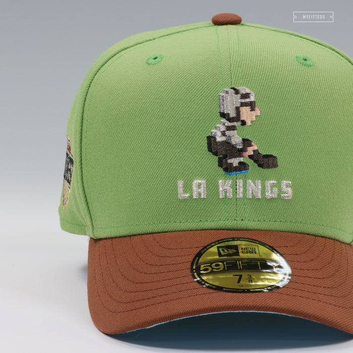 LOS ANGELES KINGS MINECRAFT BY MOJANG INSPIRED NEW ERA FITTED CAP