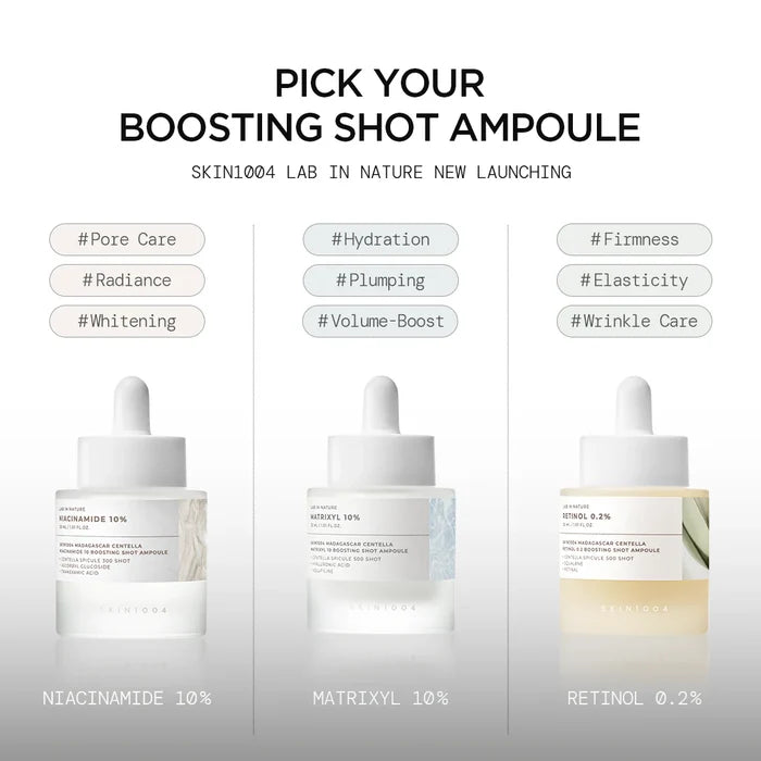 Madagascar Centella Niacinamide 10 Boosting Shot Ampoule