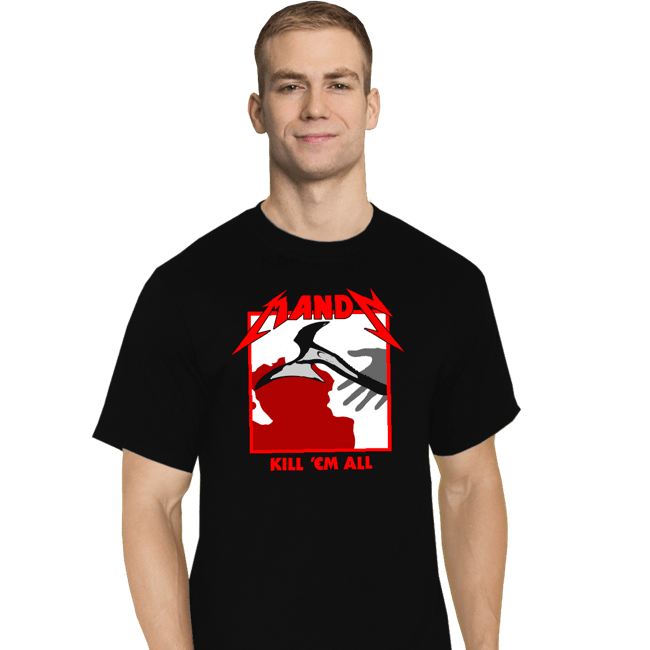 Shirts T-Shirts, Tall / Large / Black Mandy Em All