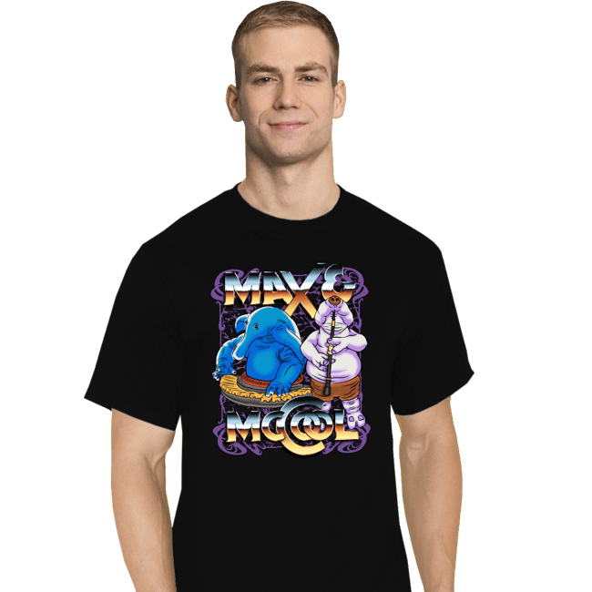 Secret_Shirts T-Shirts, Tall / Large / Black Max McCool