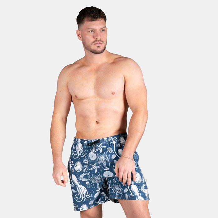 Men's Kelp Forest Swim Shorts - Navy
