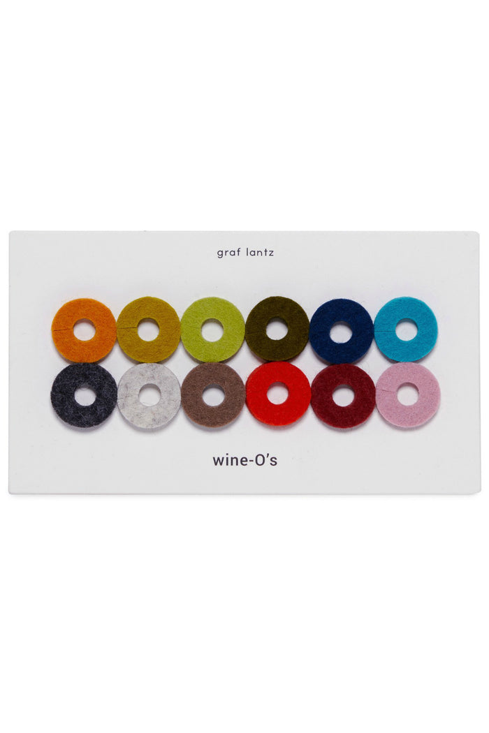 Merino Wool Wine-O Wine Markers-Graf Lantz-ECOVIBE