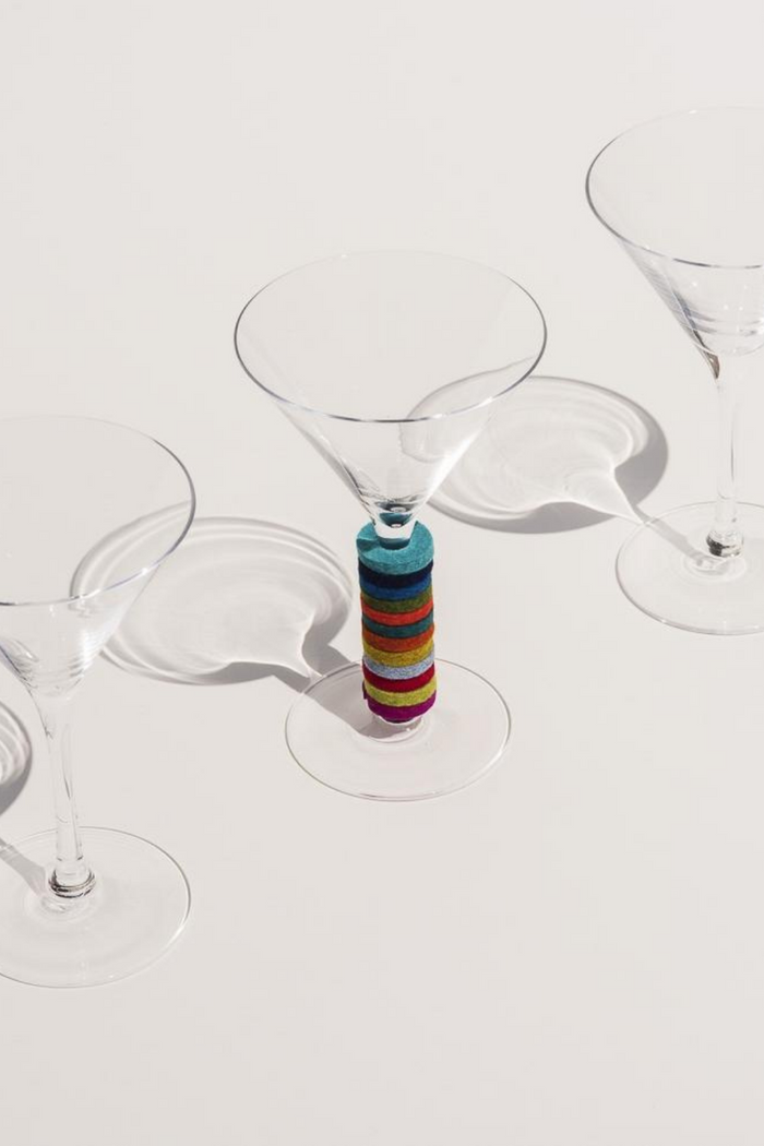 Merino Wool Wine-O Wine Markers-Graf Lantz-ECOVIBE