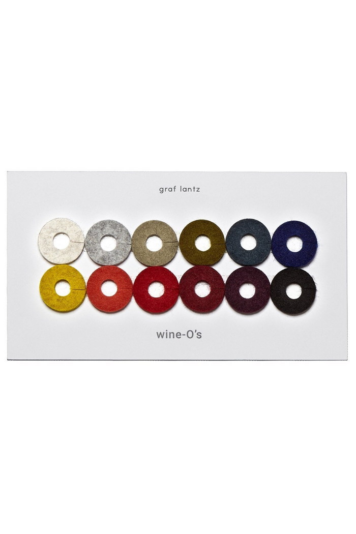 Merino Wool Wine-O Wine Markers-Graf Lantz-ECOVIBE