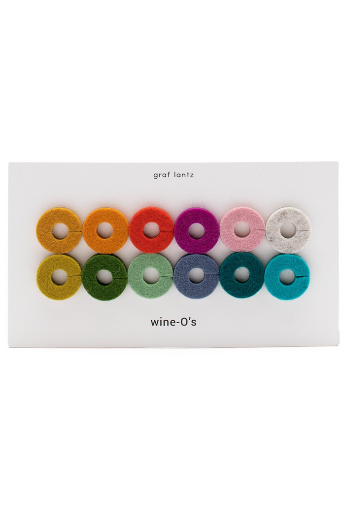 Merino Wool Wine-O Wine Markers-Graf Lantz-ECOVIBE