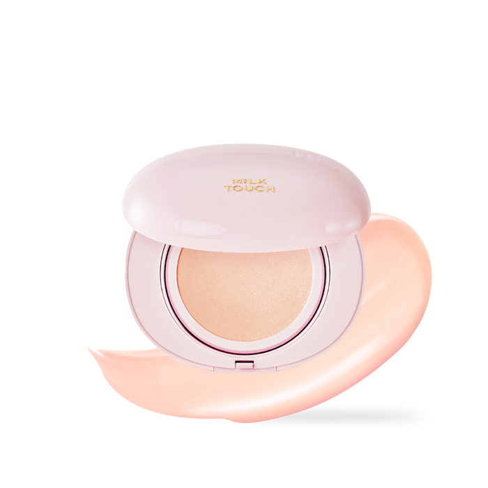 [milktouch] All-day Skin Fit Milky Glow Cushion 15g #19C Rosy Ivory-Luxiface.com
