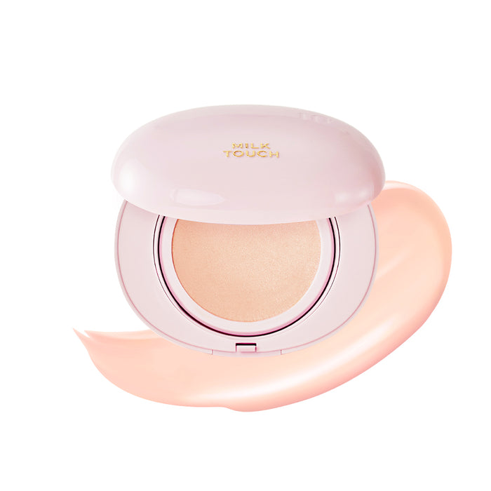 [milktouch] All-day Skin Fit Milky Glow Cushion 15g #19C Rosy Ivory-Luxiface.com