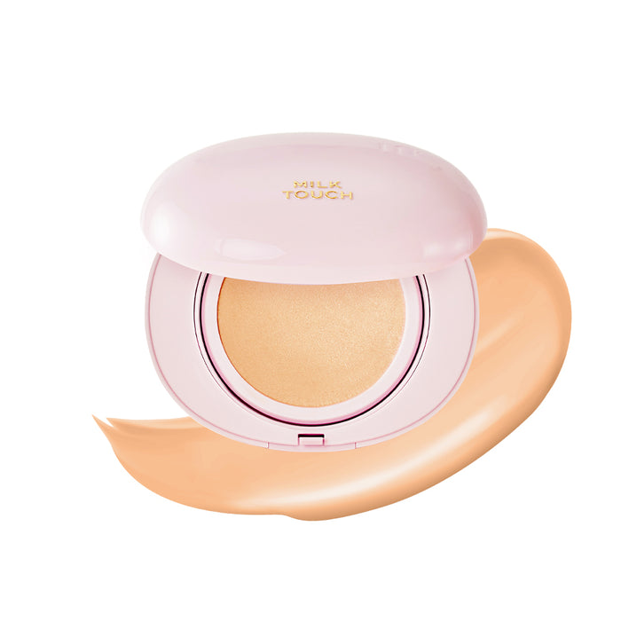 [milktouch] All-day Skin Fit Milky Glow Cushion #23W Vanilla Beige 15g-Luxiface.com