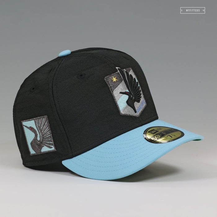 MINNESOTA UNITED 2022 MLS ALL STAR GAME JACQUARD CAMO NEW ERA FITTED HAT