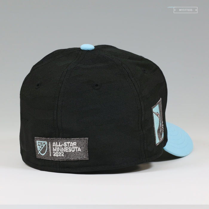 MINNESOTA UNITED 2022 MLS ALL STAR GAME JACQUARD CAMO NEW ERA FITTED HAT