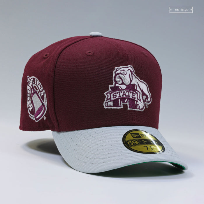 MISSISSIPPI STATE BULLDOGS NIKE KOBE V PROTRO "LOWER MERION ACES AWAY" INSPIRED NEW ERA FITTED CAP