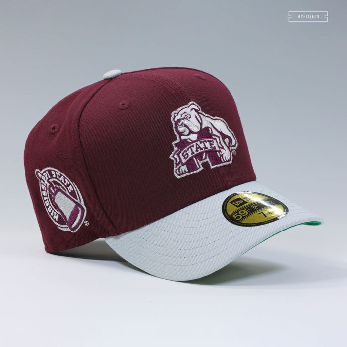 MISSISSIPPI STATE BULLDOGS NIKE KOBE V PROTRO "LOWER MERION ACES AWAY" INSPIRED NEW ERA FITTED CAP