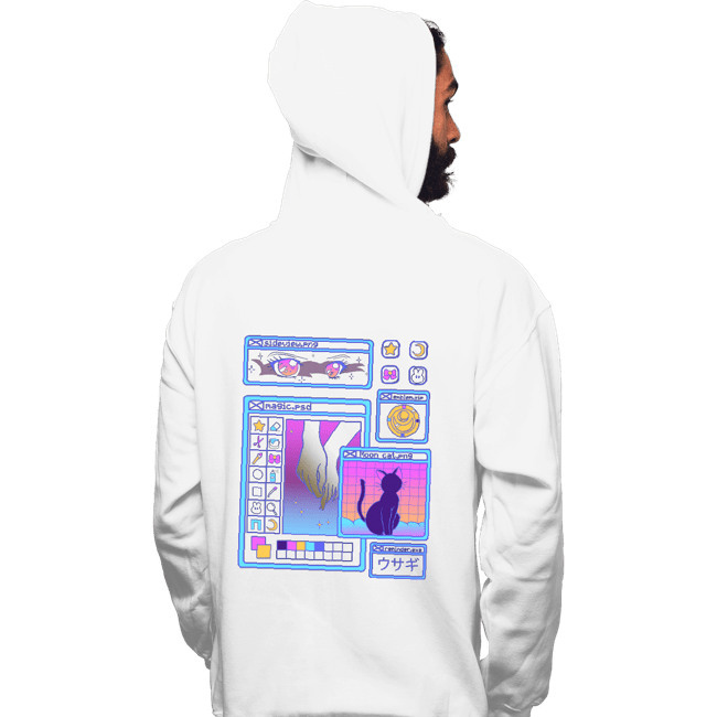 Pullover Hoodies, Unisex / Small / White