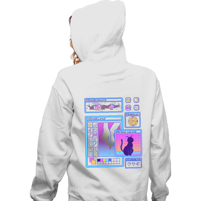 Zippered Hoodies, Unisex / Small / White